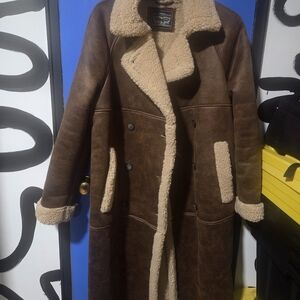 Levi Cream Shearling Jacket